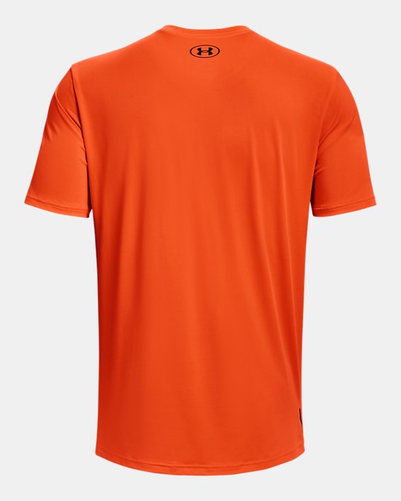 Men's UA RUSH™ Energy Short Sleeve, Orange, pdpMainDesktop image number 5